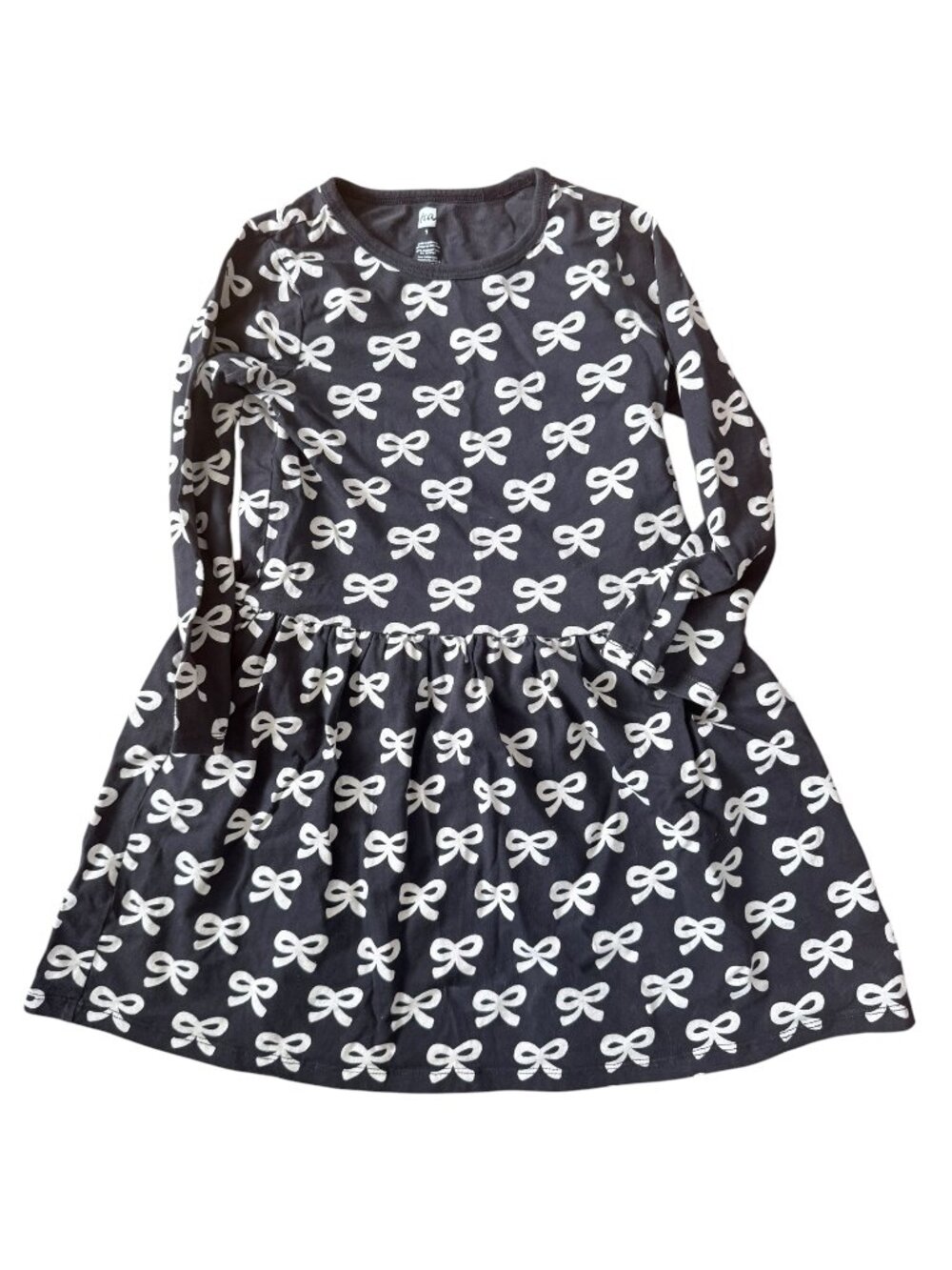 Tea Collection Black Bow Dress